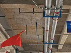 威远管廊支架的安装方法